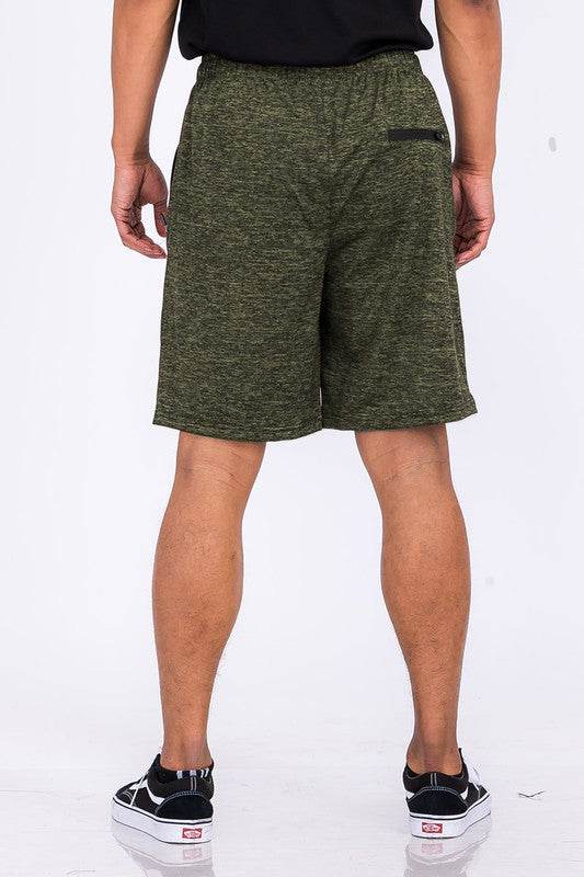 Weiv Marbled Active Running Shorts