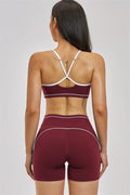 Unbound Sports Bra & Shorts 2-Piece Set | Fitglutes