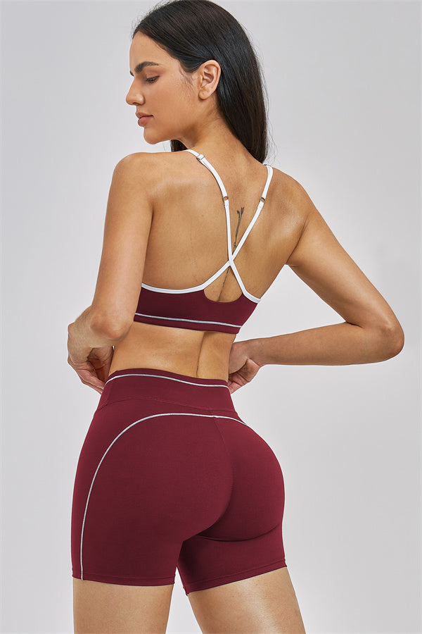Unbound Sports Bra & Shorts 2-Piece Set | Fitglutes