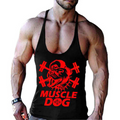 Muscle Dog Graphic Fitness Tank — Men's