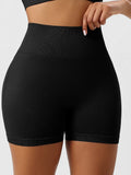 High Waist Shaping Shorts - Black