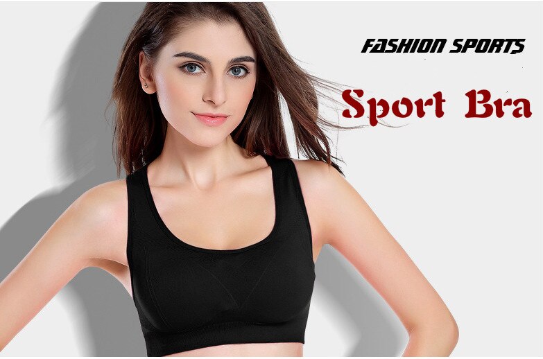 Women's Seamless Sports Bra — Yoga & Fitness Top