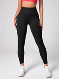 Women's High-Waist Active Leggings — Nylon Spandex