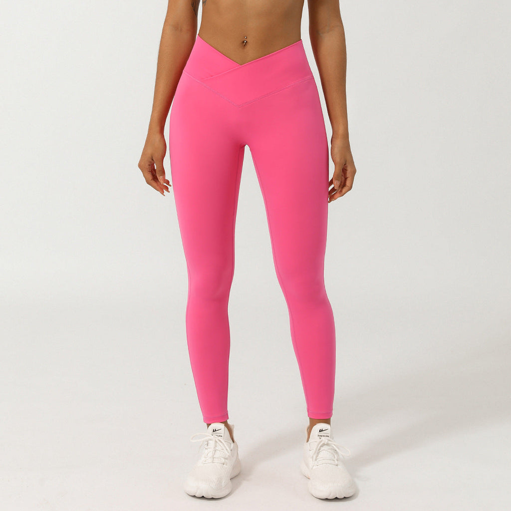Women's Cross V-Waist Yoga Leggings