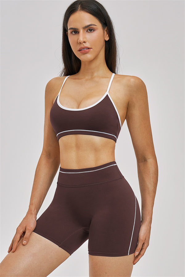 Unbound Sports Bra & Shorts 2-Piece Set | Fitglutes