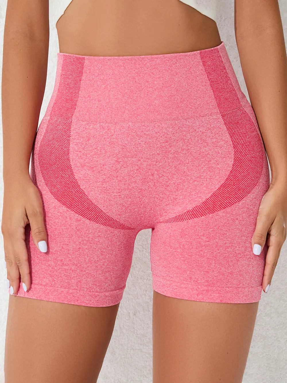 Women's High-Waist Active Shorts - Pink