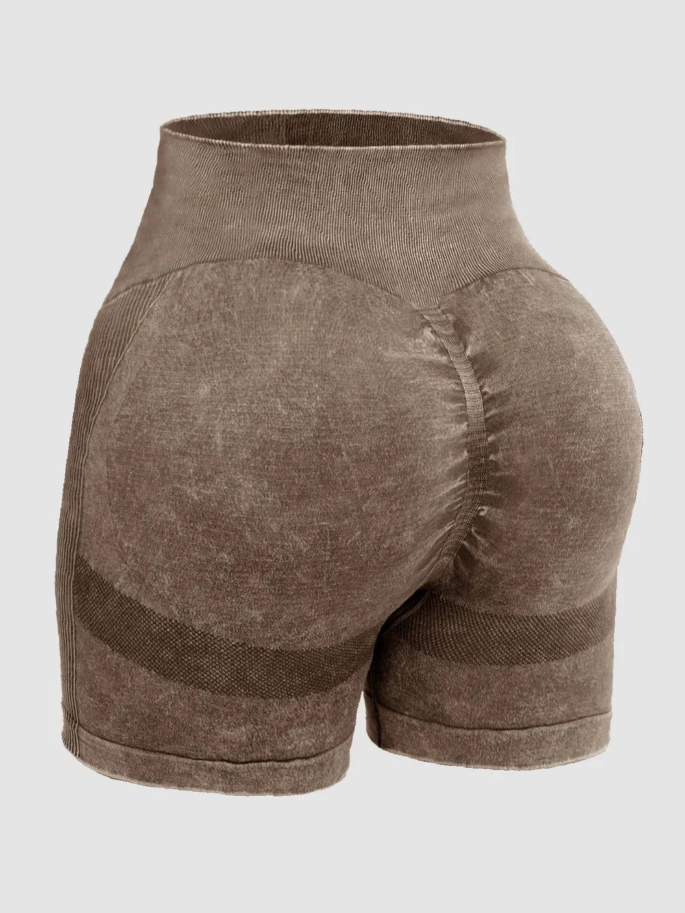 Peeli seamless leggings coffee brown — back profile 