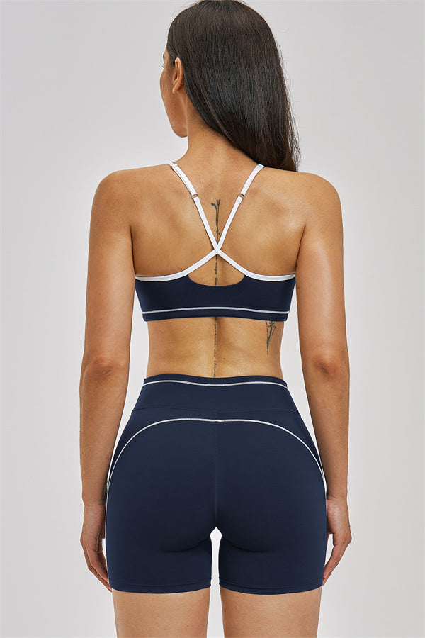Unbound Sports Bra & Shorts 2-Piece Set | Fitglutes