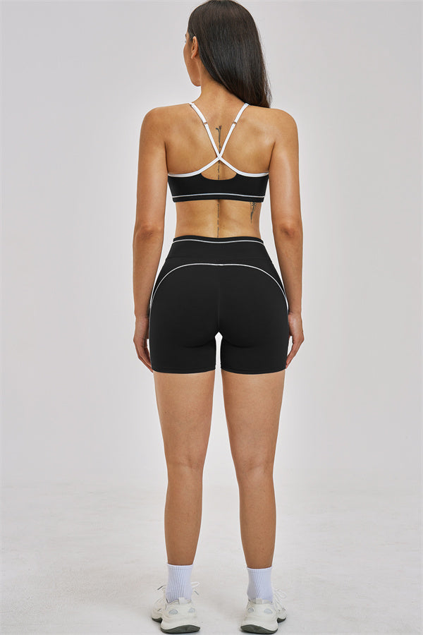 Unbound Sports Bra & Shorts 2-Piece Set | Fitglutes