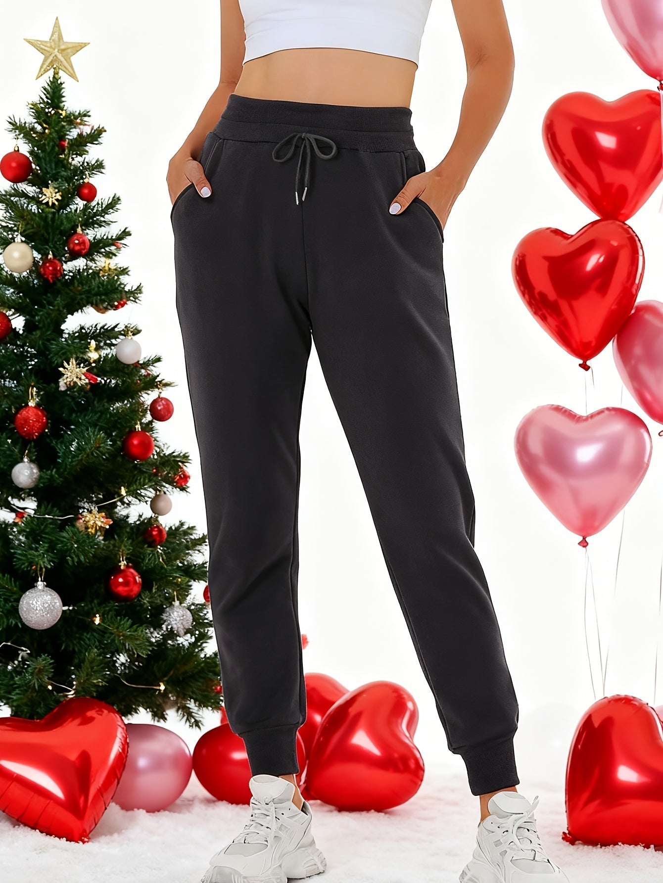Women's Fleece Sweatpants Jogger — Boyfriend Style