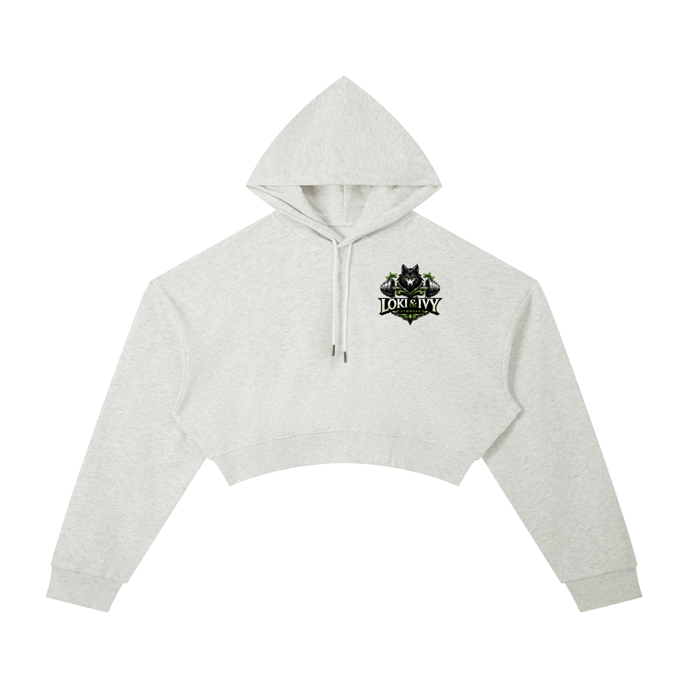 Loki & Ivy Women's Essential Cropped Hoodie