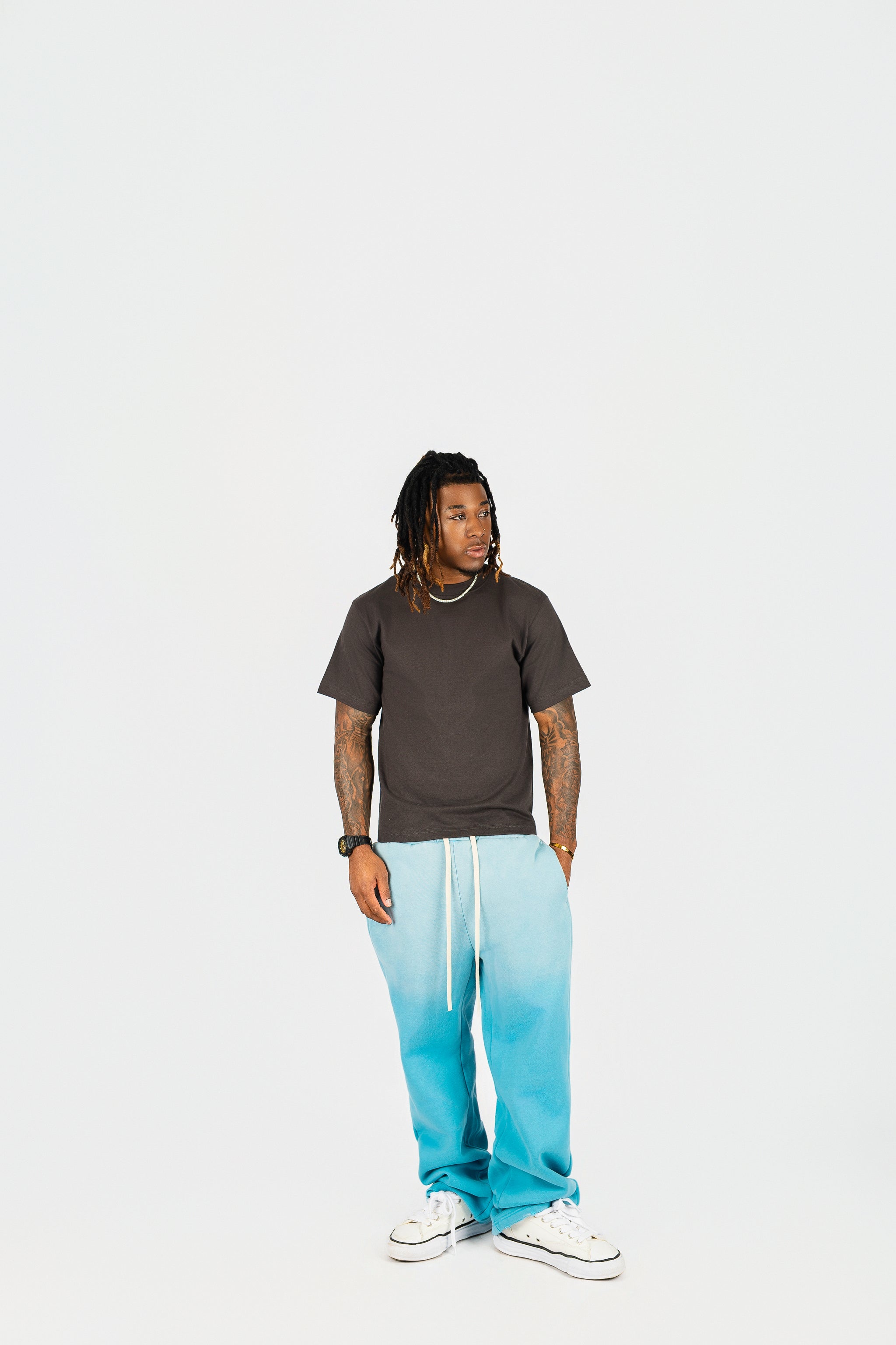 Weathered Sweatpants – Premium Sun-Dried Wash
