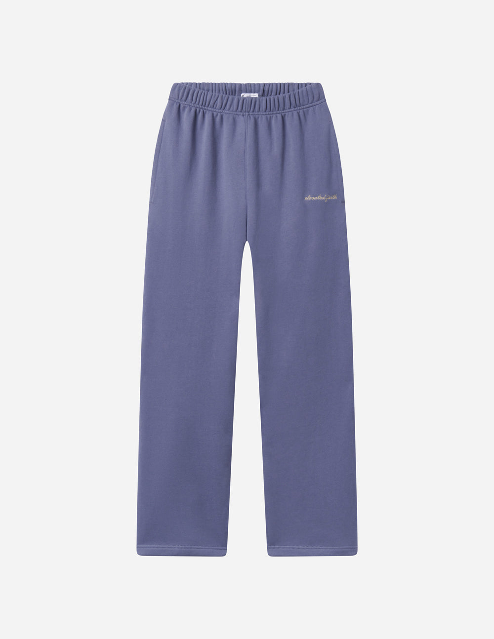 Wide Leg Sweatpant – Plum | Elevated Faith