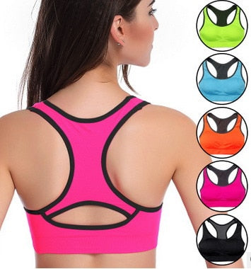 Women's Seamless Sports Bra — Yoga & Fitness Top