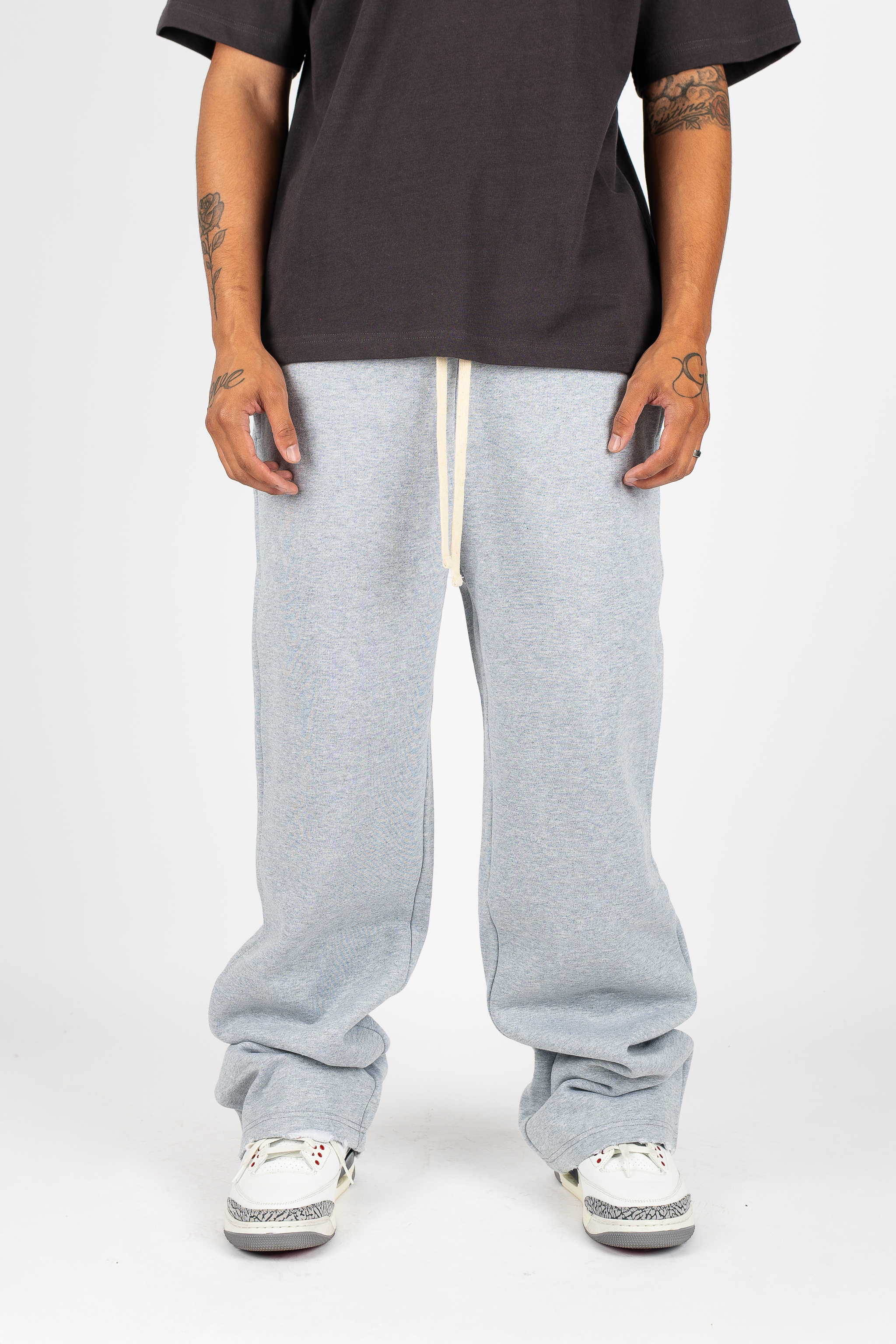 Weathered Sweatpants – Premium Sun-Dried Wash
