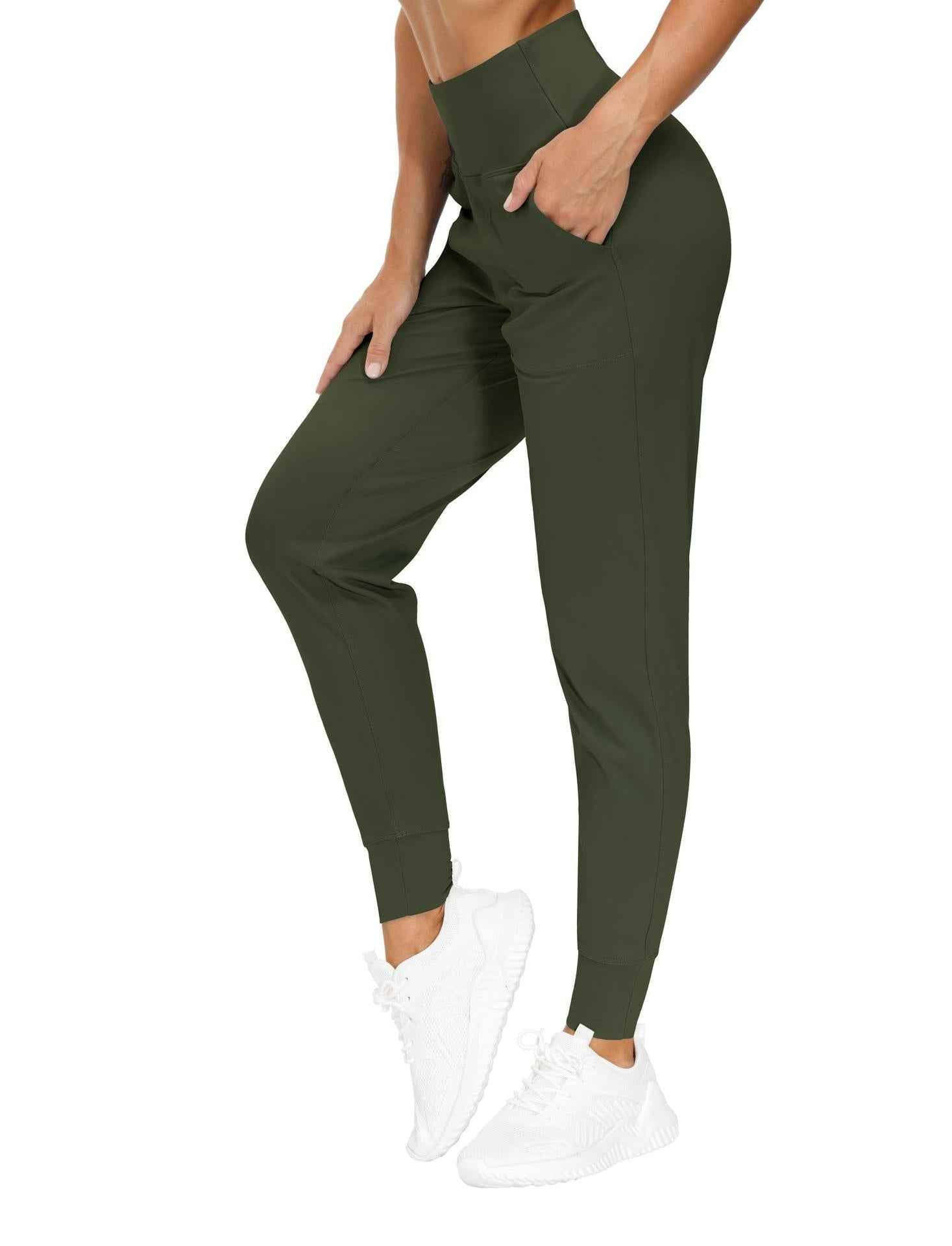 Women's Lightweight Tapered Jogger Pants – Yoga, Gym & Running