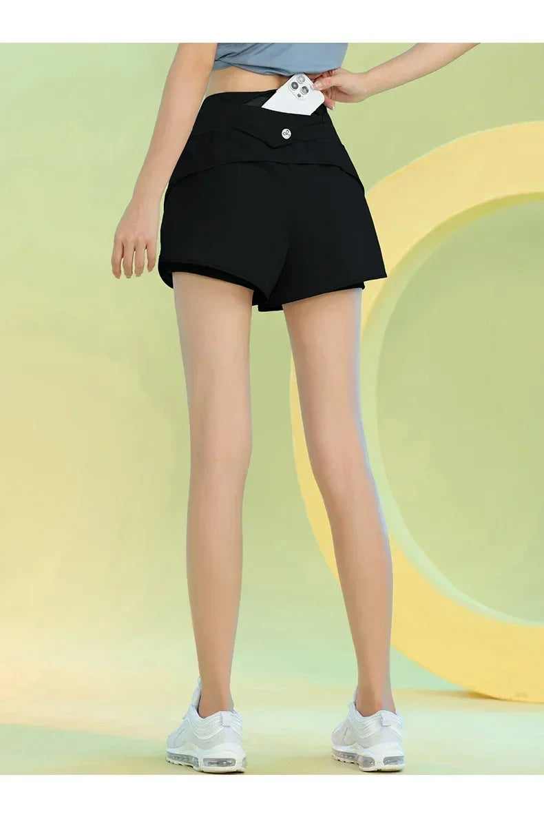 PHIGEER Yoga Shorts for Women