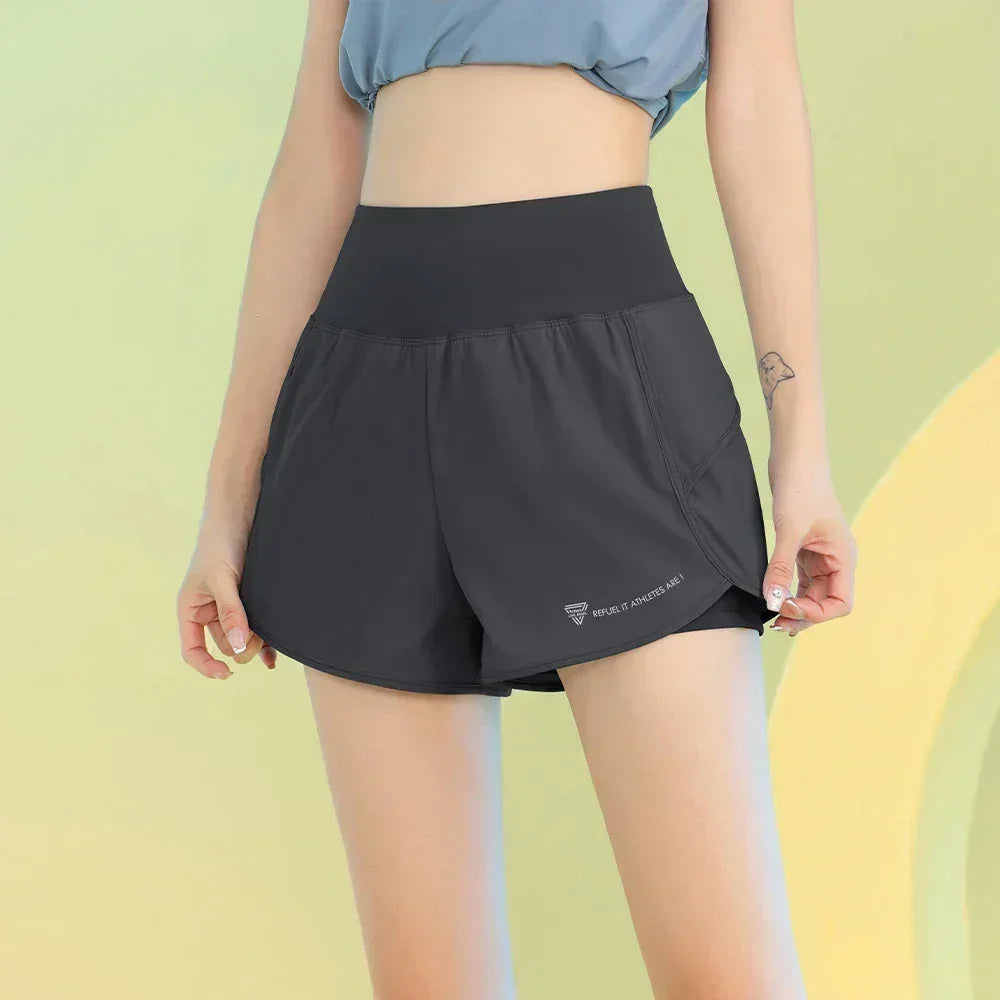 PHIGEER Yoga Shorts for Women