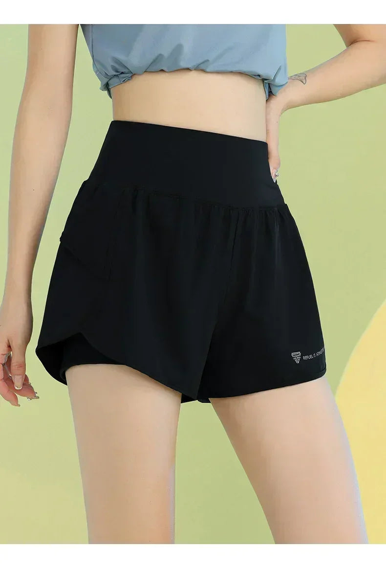 PHIGEER Yoga Shorts for Women