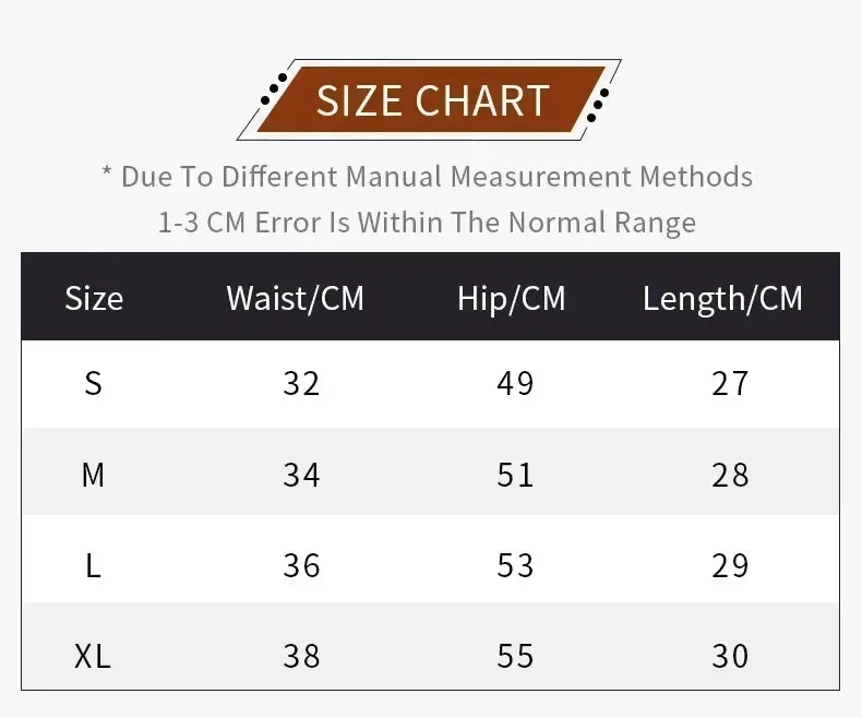 Women's High Waist Double Layered Quick-Dry Shorts