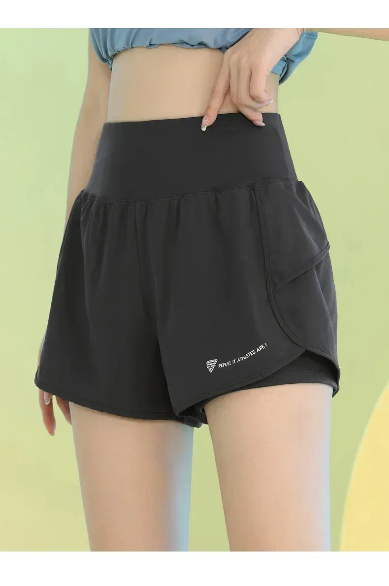 PHIGEER Yoga Shorts for Women