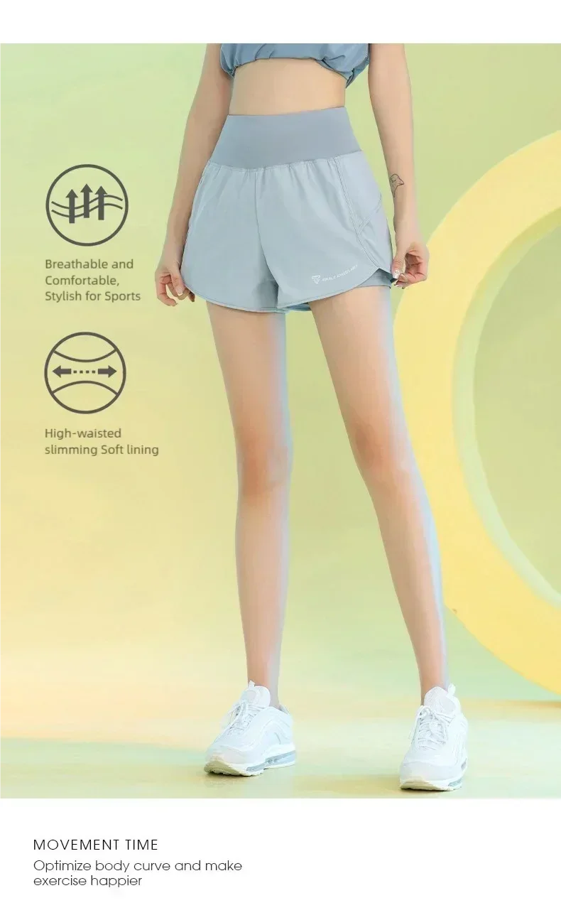 PHIGEER Yoga Shorts for Women