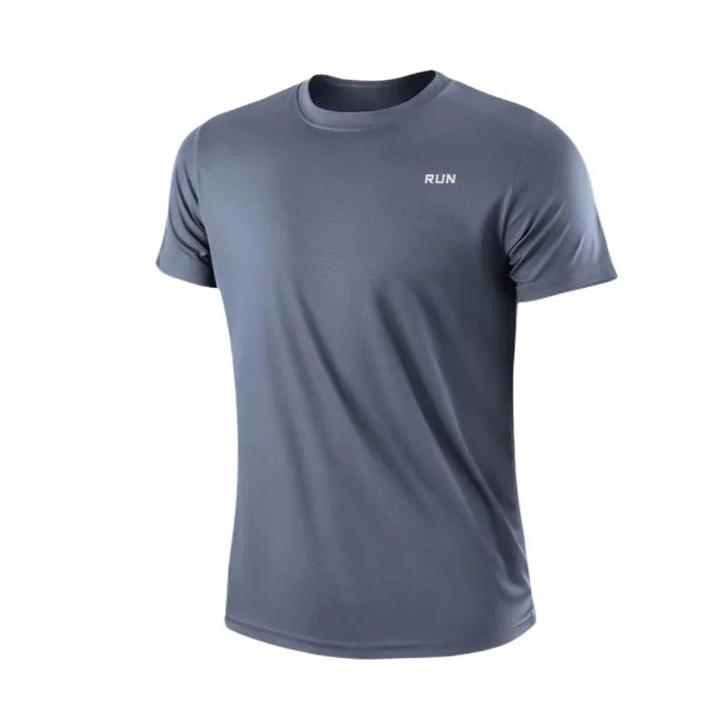 Men's Quick-Dry Moisture Wicking Gym T-Shirt – Short Sleeve