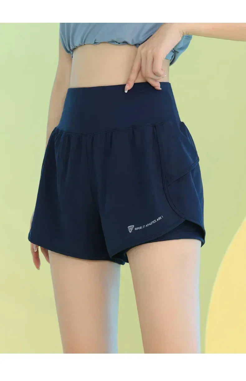 PHIGEER Yoga Shorts for Women