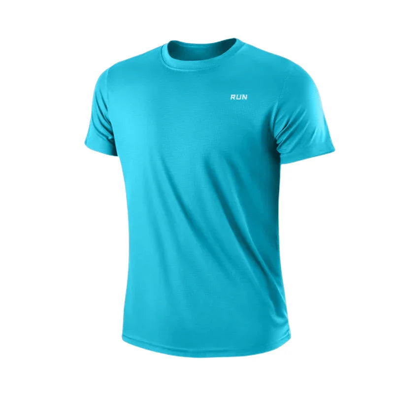 Men's Quick-Dry Moisture Wicking Gym T-Shirt – Short Sleeve