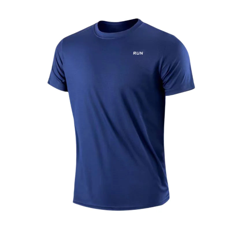 Men's Quick-Dry Moisture Wicking Gym T-Shirt – Short Sleeve
