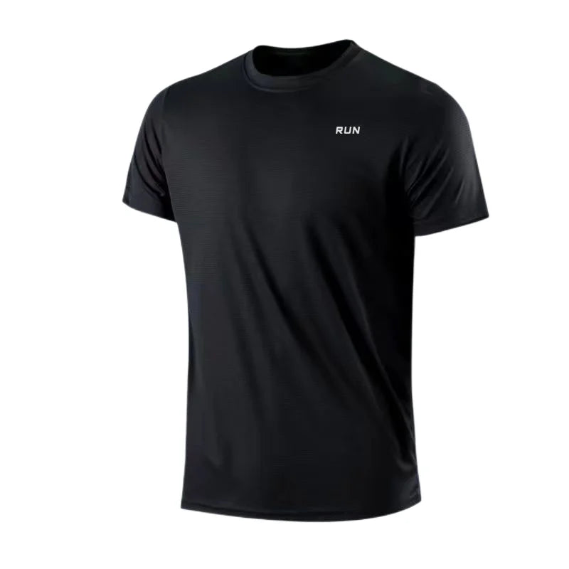 Men's Quick-Dry Moisture Wicking Gym T-Shirt – Short Sleeve