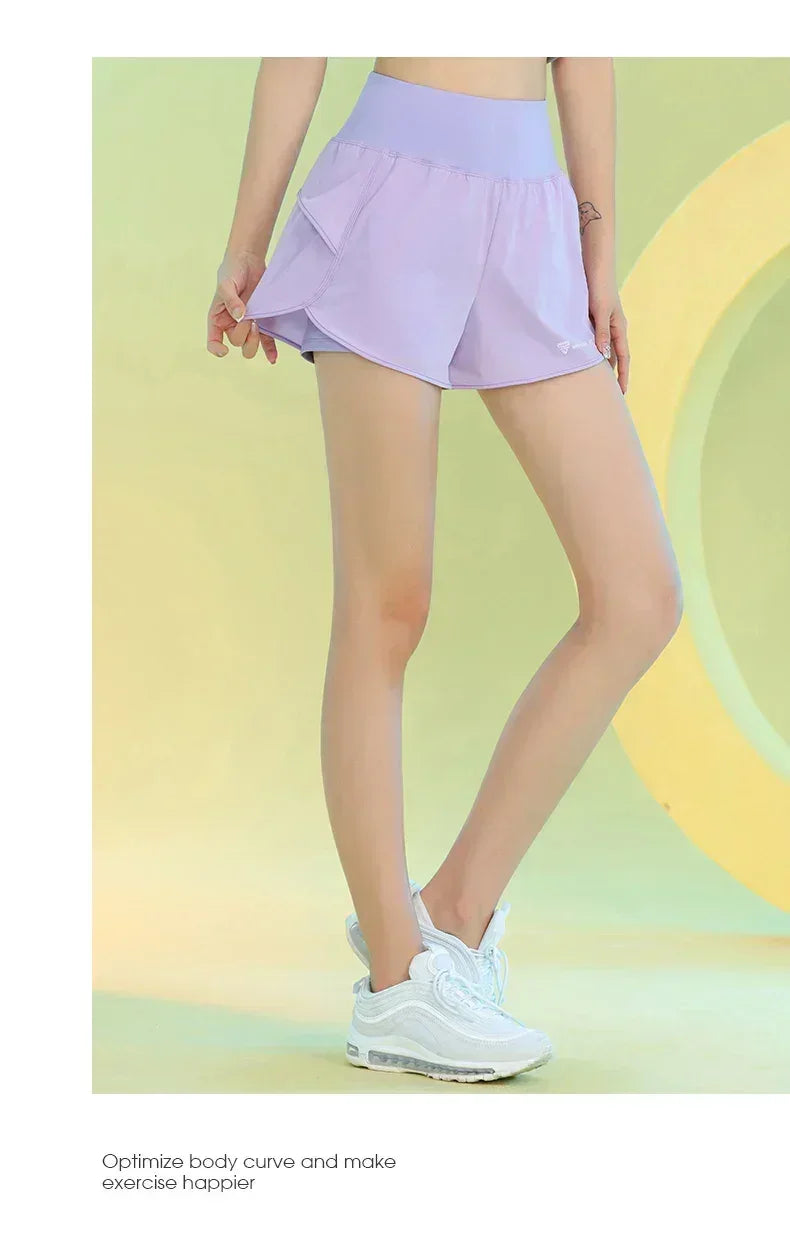 PHIGEER Yoga Shorts for Women