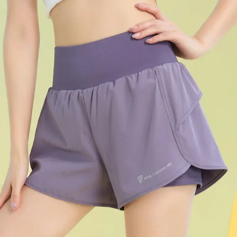 PHIGEER Yoga Shorts for Women
