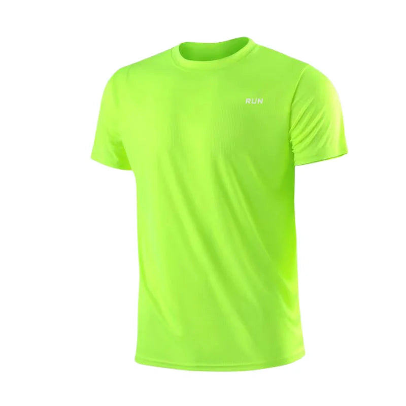Men's Quick-Dry Moisture Wicking Gym T-Shirt – Short Sleeve