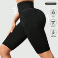 Women's High-Waisted Seamless Yoga Shorts