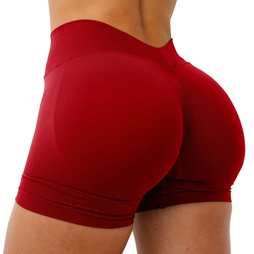Women's High-Waist Yoga Shorts