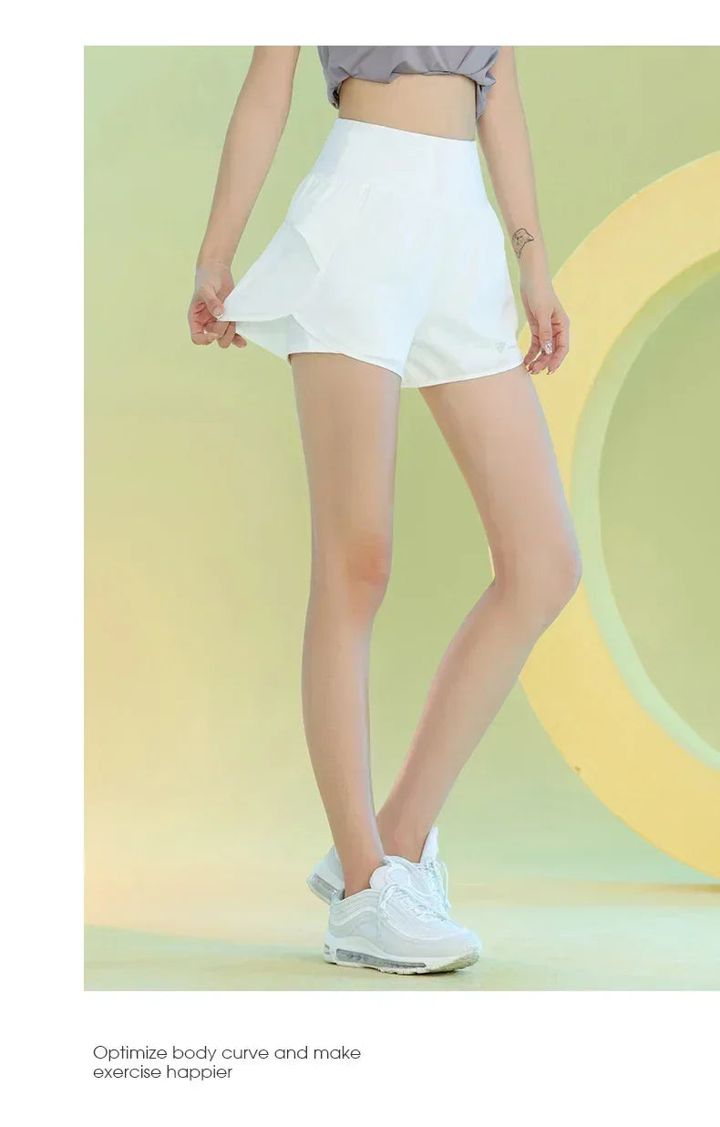 PHIGEER Yoga Shorts for Women