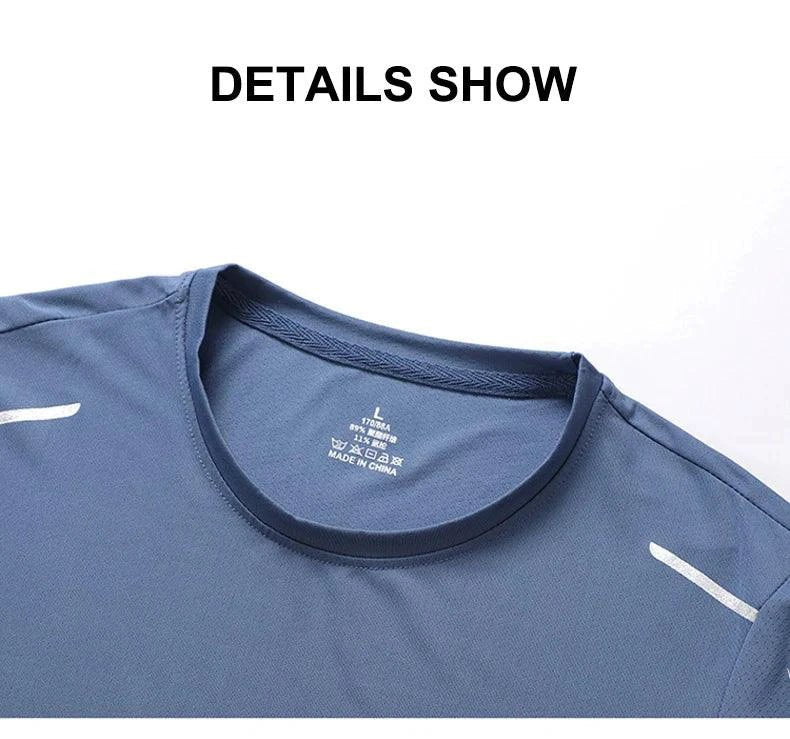 Men's Quick-Dry Running T-Shirt | Breathable Outdoor Sports Tee