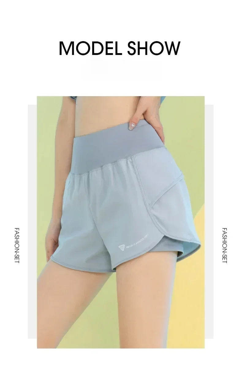 PHIGEER Yoga Shorts for Women