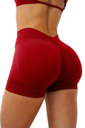 Women's High-Waist Yoga Shorts
