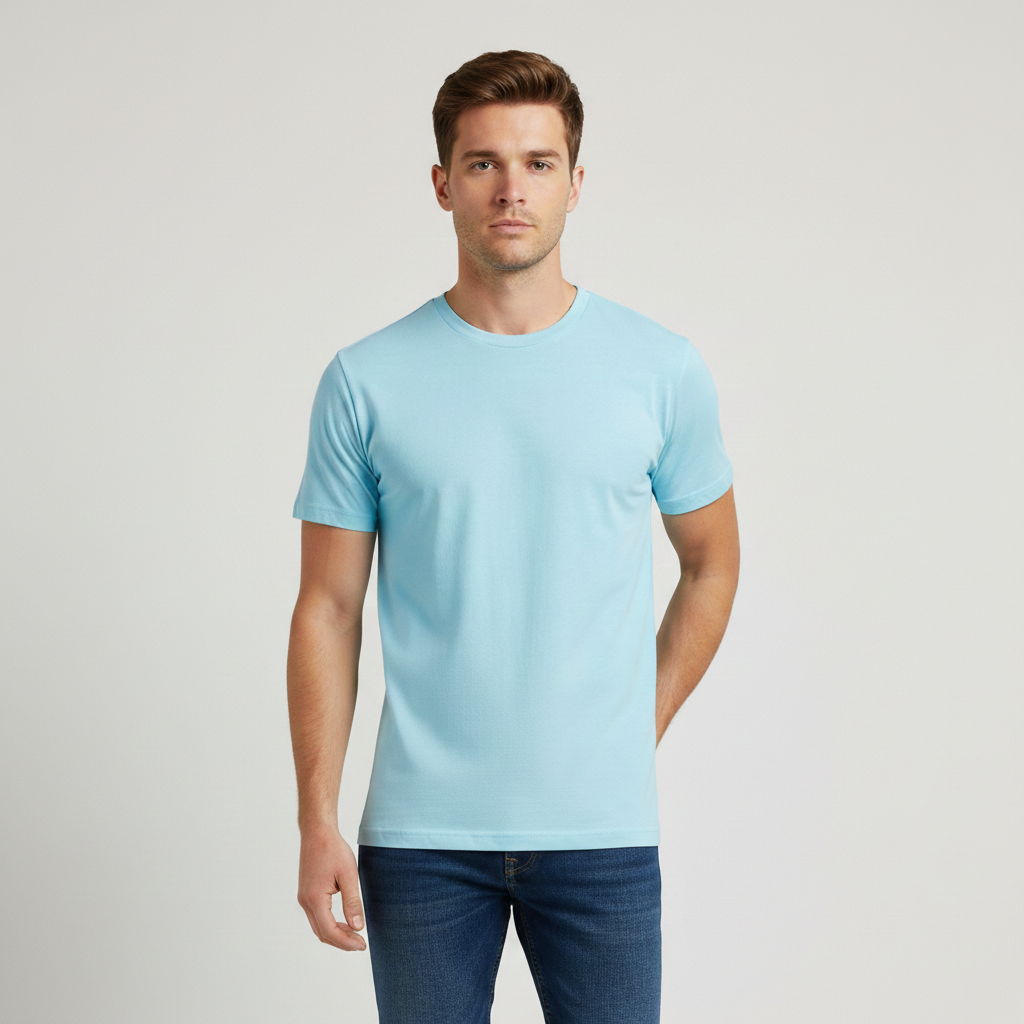 Retro Ring-Spun Crew Neck Tee — SpectraUSA 2100
