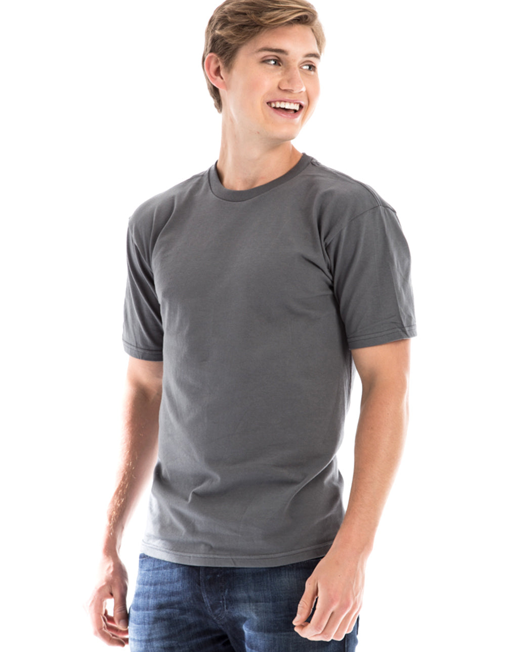Retro Ring-Spun Crew Neck Tee — SpectraUSA 2100