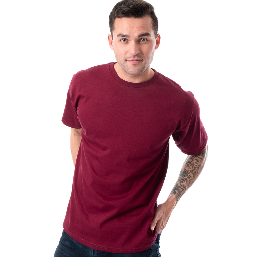 Retro Ring-Spun Crew Neck Tee — SpectraUSA 2100
