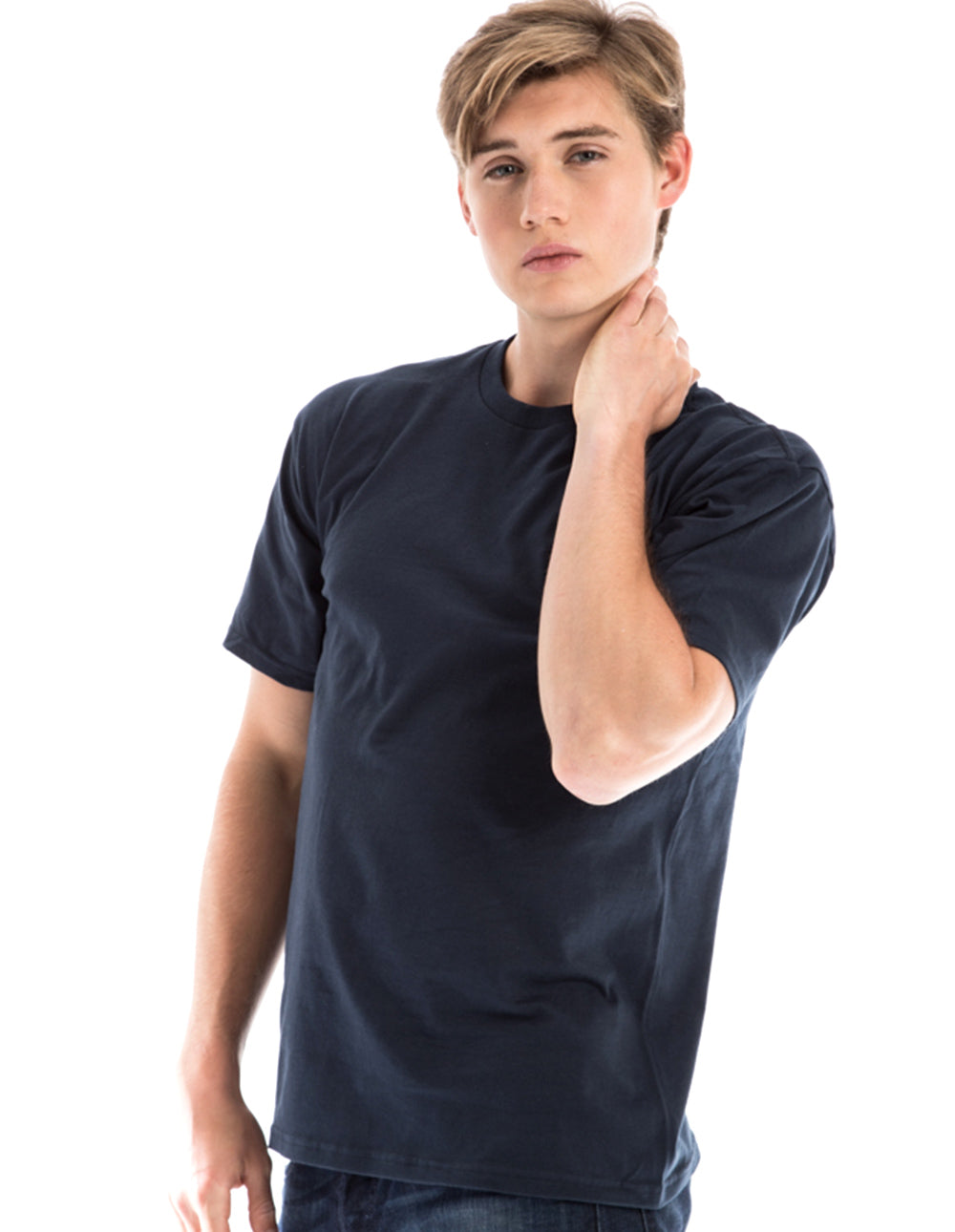 Retro Ring-Spun Crew Neck Tee — SpectraUSA 2100