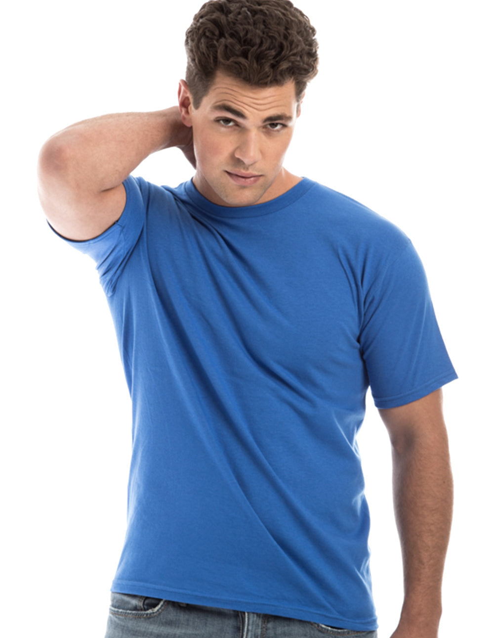 Retro Ring-Spun Crew Neck Tee — SpectraUSA 2100