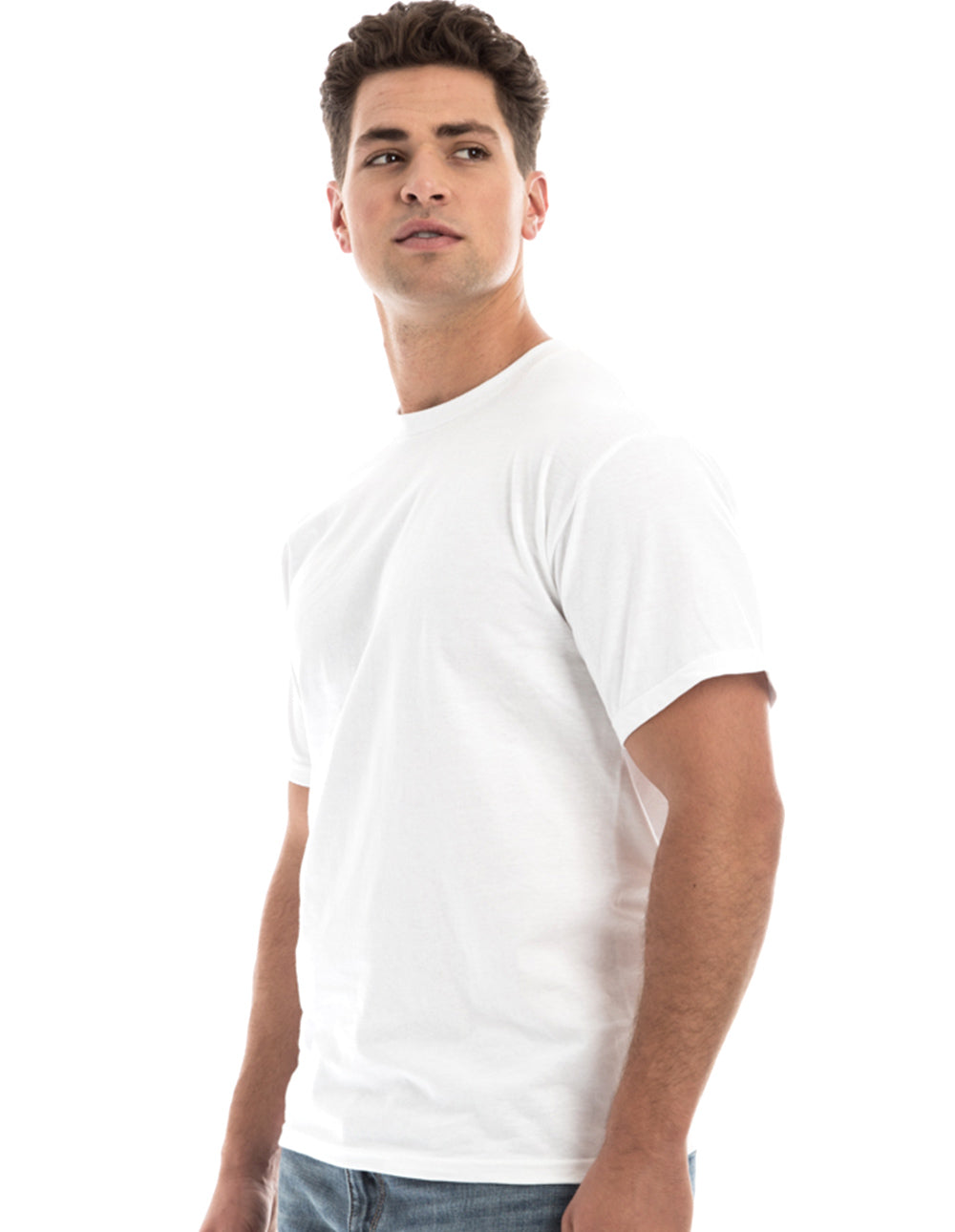 Retro Ring-Spun Crew Neck Tee — SpectraUSA 2100