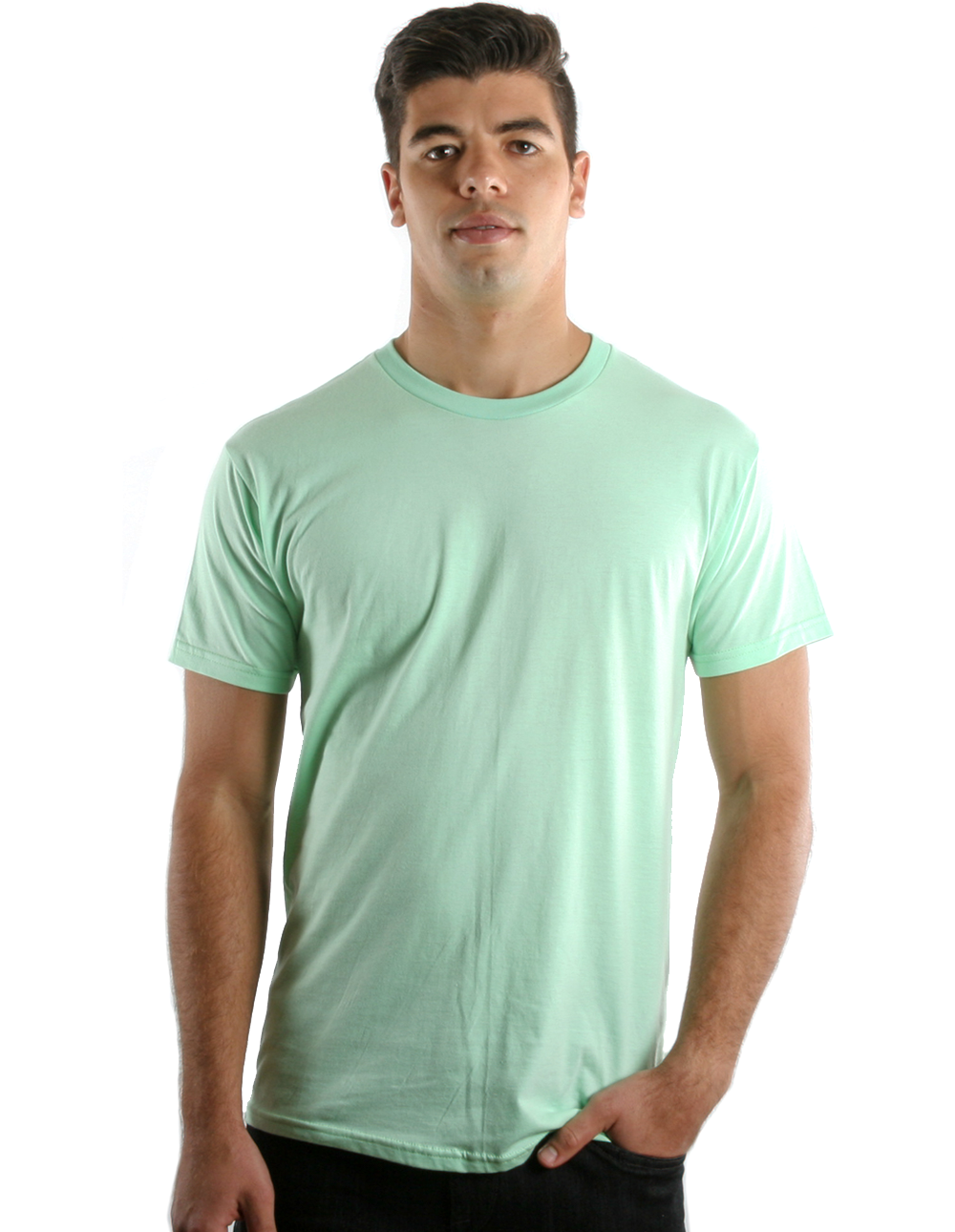 Retro Ring-Spun Crew Neck Tee — SpectraUSA 2100