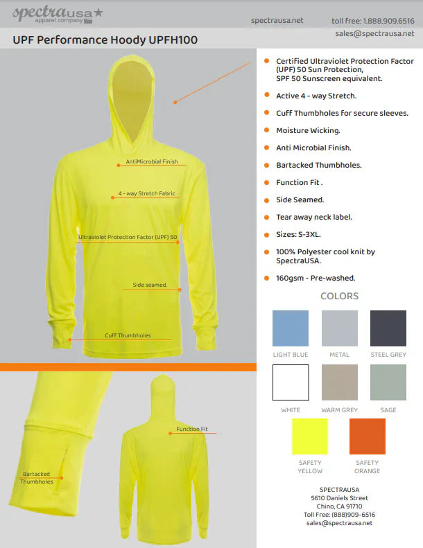 UPF 50 Performance Hoodie