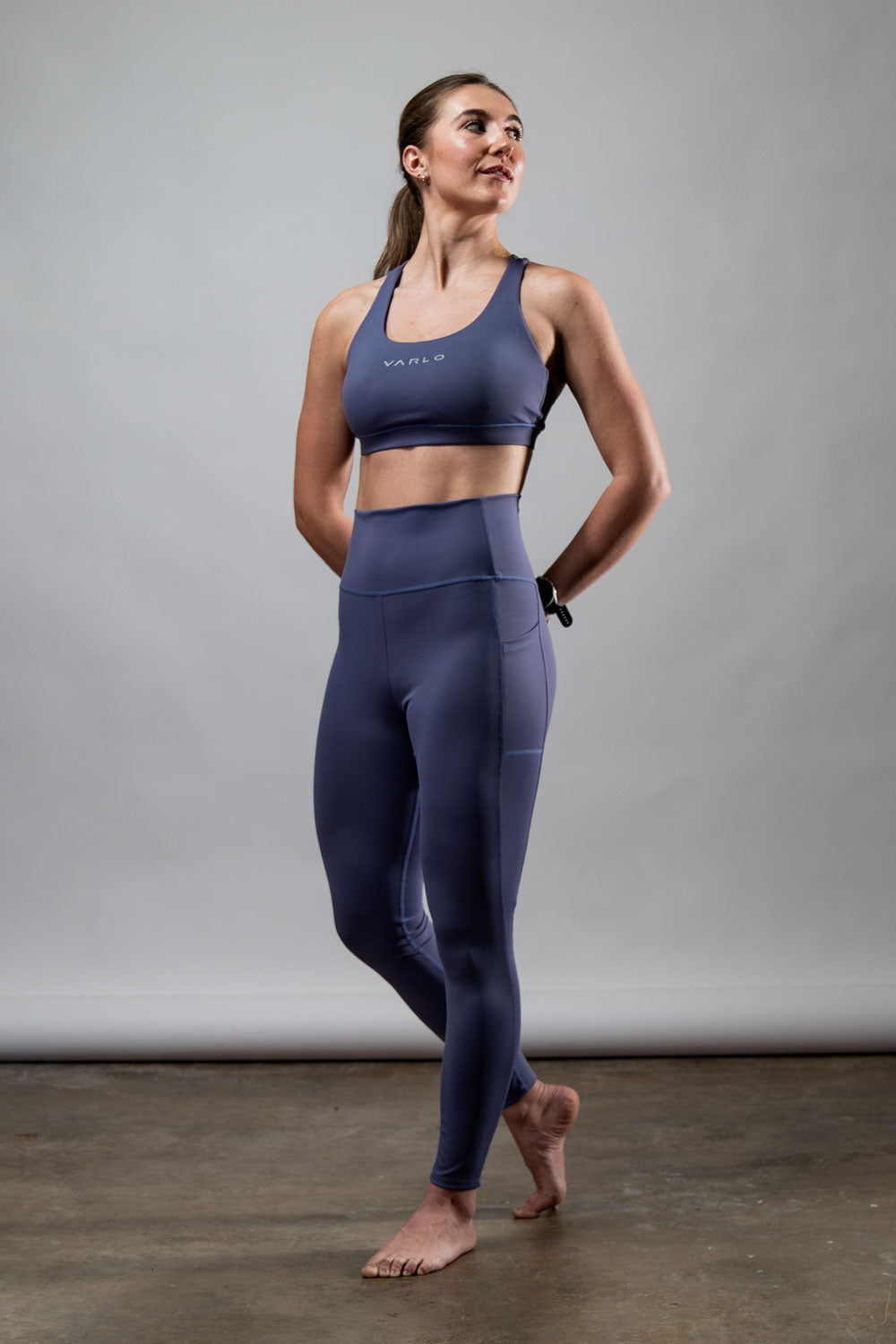 Women's SOHO Full Length High Waist Leggings (Lilac Mist)