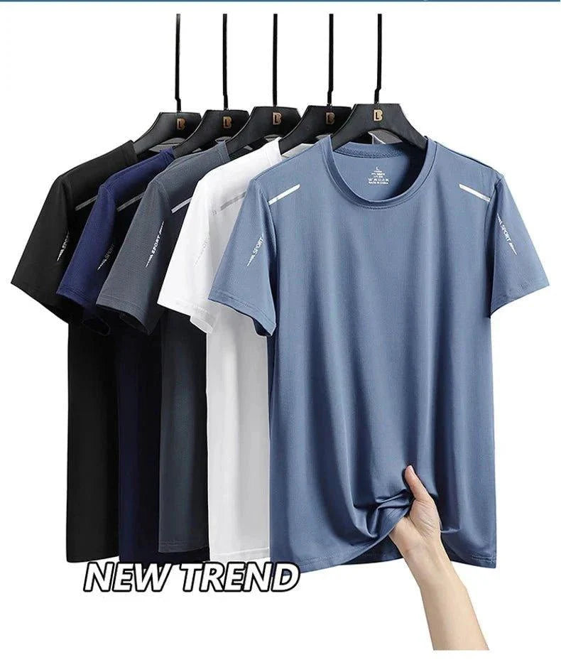 Men's Quick-Dry Running T-Shirt | Breathable Outdoor Sports Tee